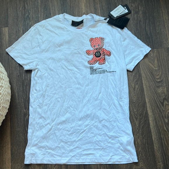 Philip Plein Teddy Bear Shirt - Picture 1 of 8